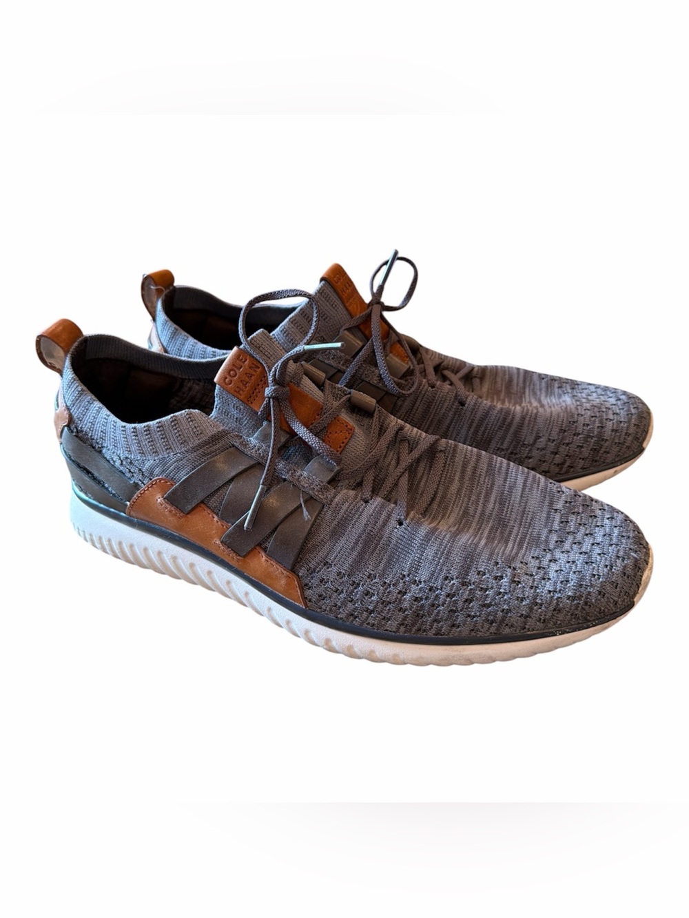 COLE HAAN | men’s grand motion woven stitch lite sneakers size 12